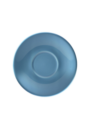 GENWARE PORCELAIN BLUE SAUCER 6.3Inch