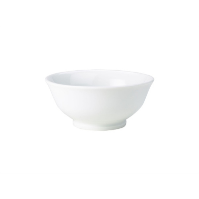 GENWARE WHITE PORCELAIN FOOTED VALIER BOWL 11.3OZ