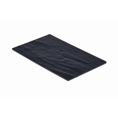 GENWARE MELAMINE SLATE EFFECT PLATTER GN 1/3