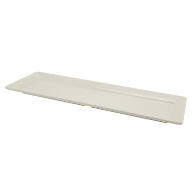 GENWARE MELAMINE WHITE PLATTER GN 2/4