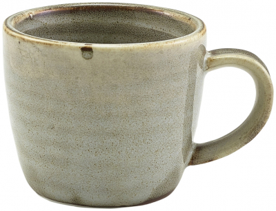 GENWARE TERRA PORCELAIN GREY ESPRESSO CUP 3OZ
