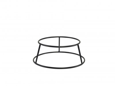 GENWARE BLACK ANTI-SLIP ROUND BUFFET RISER 10CM