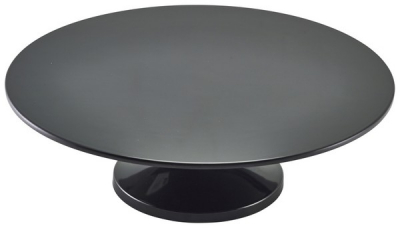 GENWARE MELAMINE BLACK CAKE STAND 13Inch