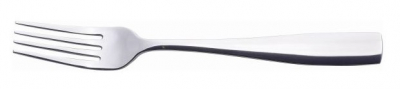 GENWARE SQUARE DESSERT FORK 18/0  X12 DF-SQ
