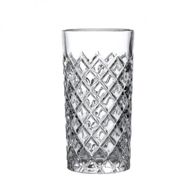HEALEY DIAMOND GLASS BEVERAGE 14OZ, 42CL X24 01471