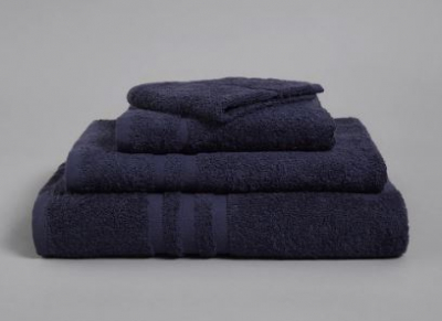 SUPERIOR HAND TOWEL NAVY 500GSM