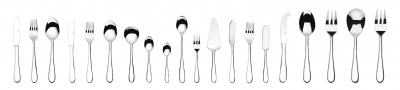 ELIA GLACIER SALAD SERVING SPOON 4MM X2