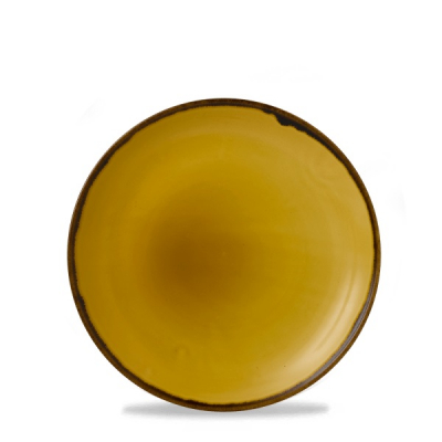 DUDSON HARVEST MUSTARD COUPE PLATE 8.5Inch