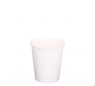 WHITE HOT CUP 4OZ 0.13LTR SINGLE WALL X1000