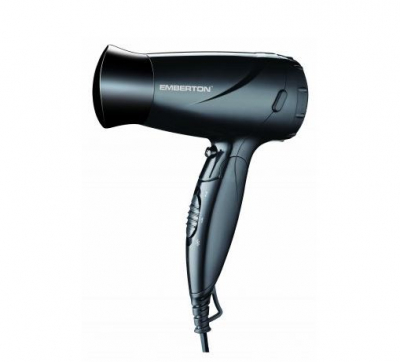 EMBERTON HARROW FOLDING HAIR DRYER BLACK 1600W