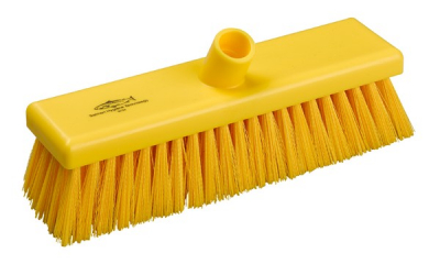 HYGIENE DECK SCRUB 300MM YELLOW