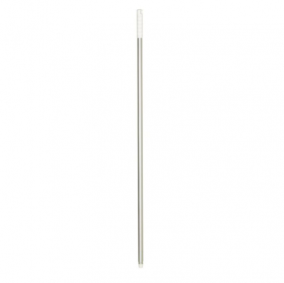 1360mm ALUMINIUM THREADED HANDLE POLYPROPYLENE GRIP WHITE