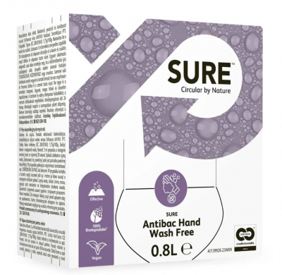DIVERSEY SURE ANTIBAC HAND WASH 6X800ML         100922253