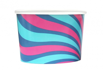 8OZ ICE CREAM TUB (PE) 20X25