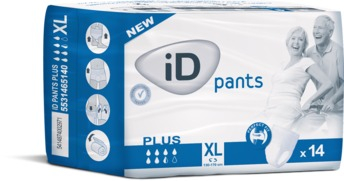 ID PANTS PULL UP PLUS XLARGE 130-170CM 1700MLS 14X8