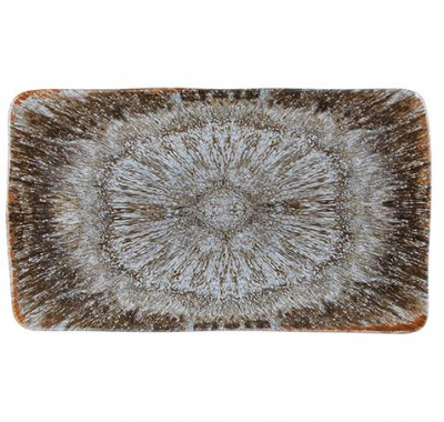 RUSTICO IRIS REGTANGULAR PLATES 37CMX22CM
