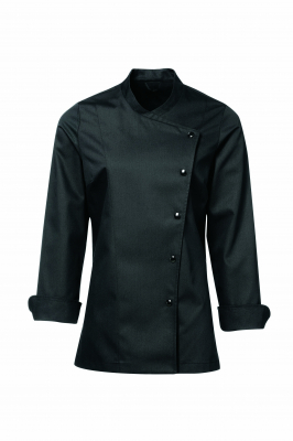 BRAGARD JULIA CHEF JACKET BLACK SIZE 10/12