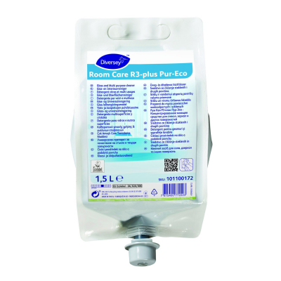 DIVERSEY ROOM CARE R3 PLUS PUR-ECO GLASS CLEANER 1.5LTR