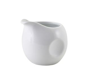 GENWARE PORCELAIN PINCHED MILK JUG 8CL/ 2.8OZ