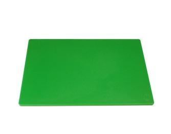 GREEN LOW DENSITY CHOPPING BOARD 18 x 12 x 0.5Inch