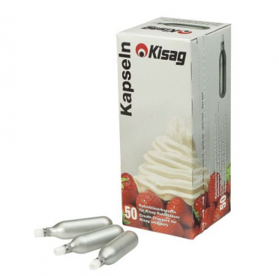 KISAG CREAM WHIPPER BULBS PACK OF 50