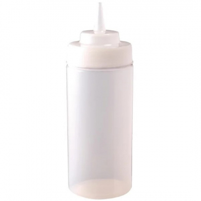SQUEEZE BOTTLE WIDE MOUTH 16OZ