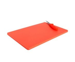 HIGH DENSITY RED CHOPPING BOARD 18 x 12 x 0.5Inch