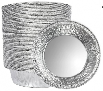 5Inch /12.7CM FOIL PIE PAN ROUND DISPOSABLE X50