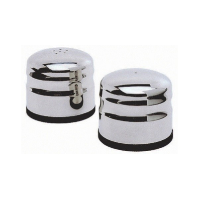LARGE STAINLESS STEEL SALT & PEPPER SHAKER