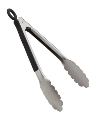 HEAVY DUTY STAINLESS STEEL UTILITY TONG 9''