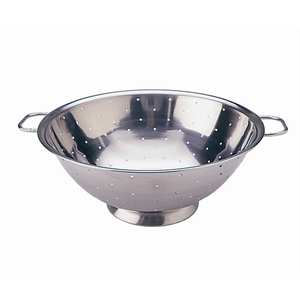 STAINLESS STEEL COLANDER 14Inch