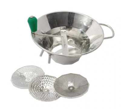 TELLIER MOULIN WITH 3 SIEVES 12.5Inch