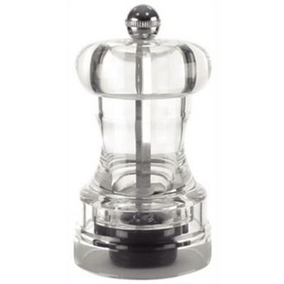 ACRYLIC PEPPER MILL 4Inch 102MM CE318