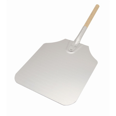 PIZZA PEEL 12X14Inch WITH WOODEN HANDLE 26Inch