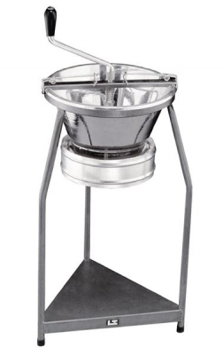 TELLIER TRITURATOR AND STAND 390MM & 3MM SIEVE TINNED STEEL