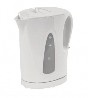 CATERLITE HOTEL ROOM KETTLE PLASTIC 1.0LTR WHITE CL186