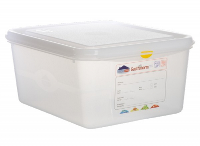 GN STORAGE CONTAINER 1/2 150MM DEEP 10LTR X6 12480