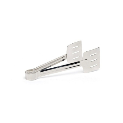 STAINLESS STEEL WIDE BLADE SERVING TONGS 9.5Inch