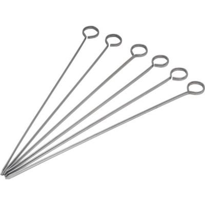 STAINLESS STEEL SKEWERS 10Inch
