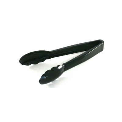 POLYCARBONATE UTILITY TONGS 12Inch BLACK