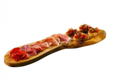 GENWARE OLIVE WOOD PLATTER 21.7X5.1Inch
