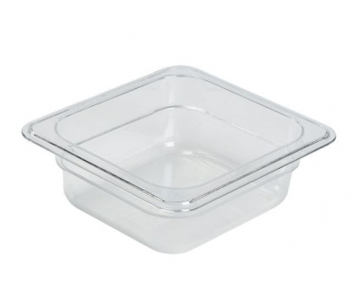 1/6 POLYCARBONATE GN PAN 65MM CLEAR