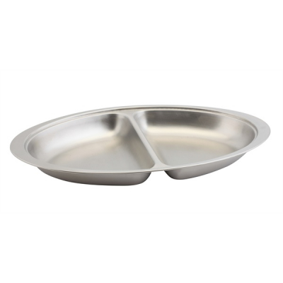 S/ST.2 DIV. OVAL BANQUETING DI 20Inch 12762