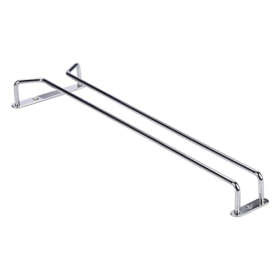 CHROME GLASS HANGERS 24Inch GH-24C