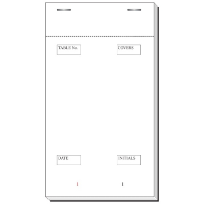 50 SHEET DUPLICATE CARBON ORDER PAD 170 x 95mm