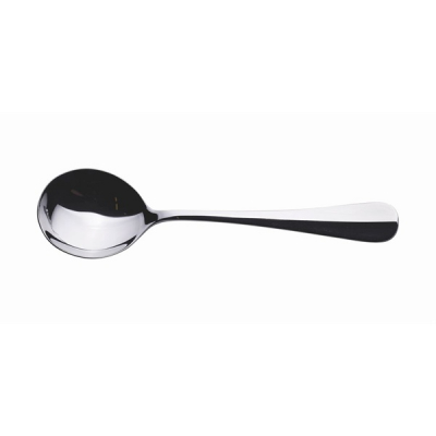 GENWARE BAGUETTE SOUP SPOON 18/0 X12  SS-BA