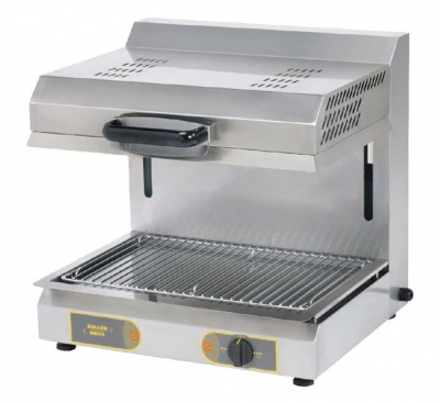 ROLLER GRILL ADJUSTABLE CERAMIC SALAMANDER GRILL 600MM