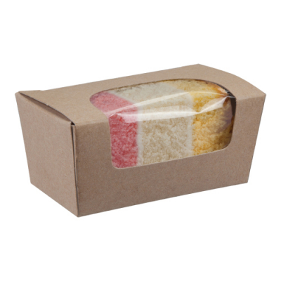 KRAFT SMALL CAKE BOX 86 x 45 x 42mm