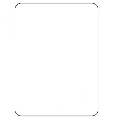 DURAMARK BLANK LABELS 56X76MM  X 750