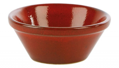 RUSTICO LAVA CONIC DISH 10CM/ 4Inch  X12  C41196